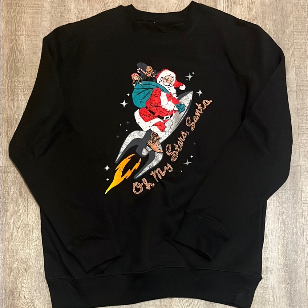 Womens Christmas Sweatshirt.